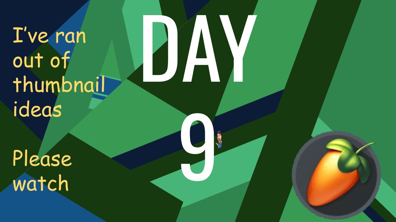 Day NINE of composing a full song EVERY DAY