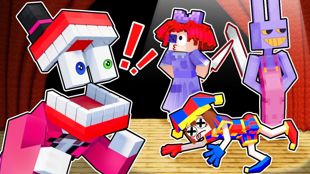 ¡¿Quién MATÓ a POMNI en el ASOMBROSO CIRCO DIGITAL?! (Minecraft)