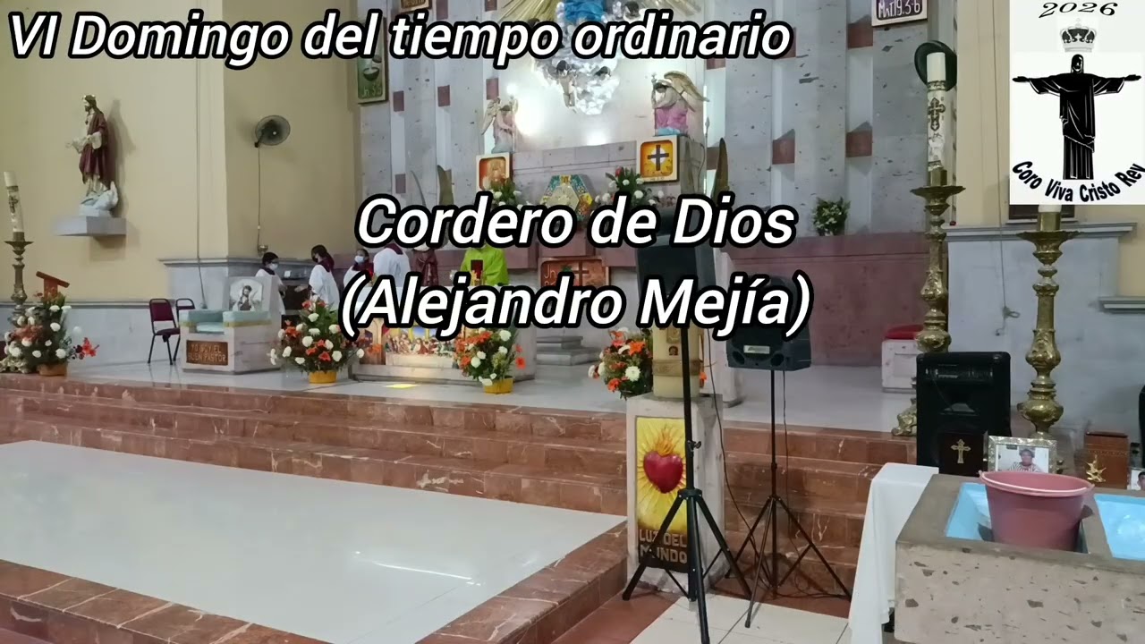 Santo en Mi Mayor y Cordero de Dios de Alejandro Mejía