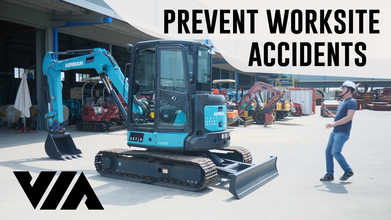 VIA Mobile360 Construction Equipment Safety System prevents building site accidents