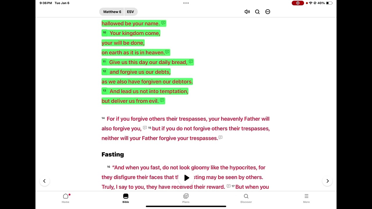 This is how to pray, and this is also about forgiving