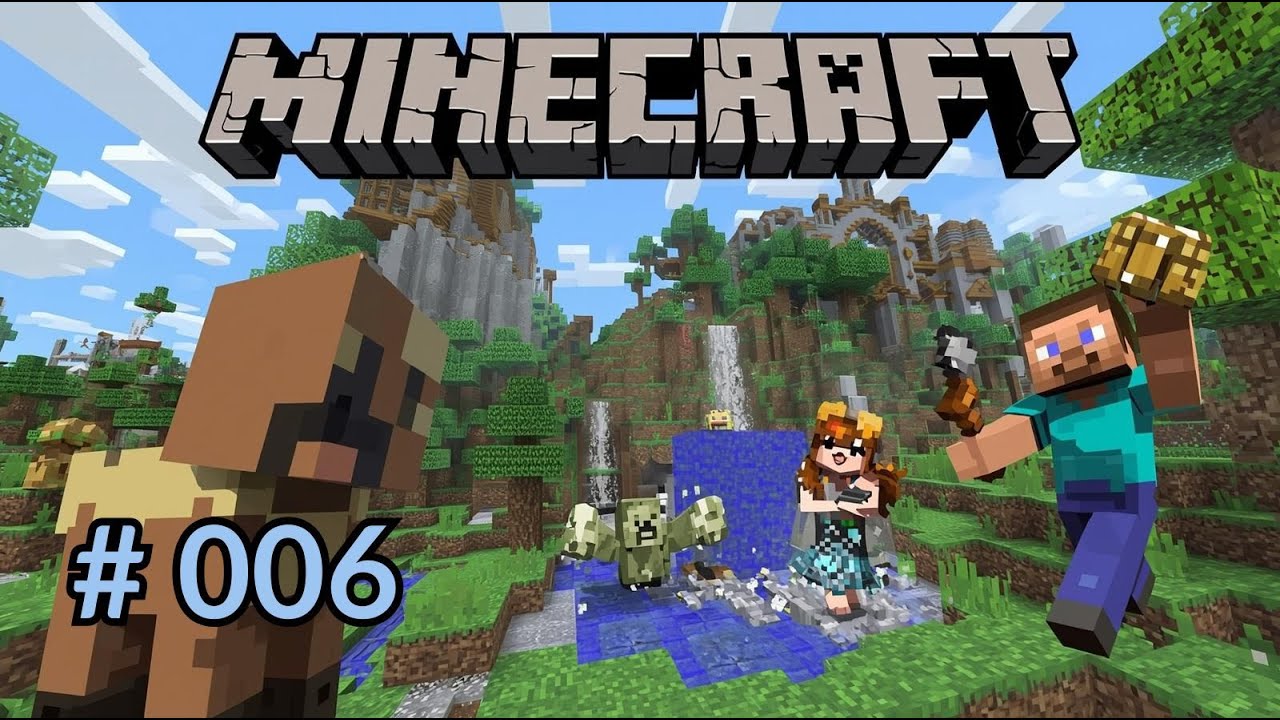 Let's Play Minecraft #006 - Gemeinsam überleben!