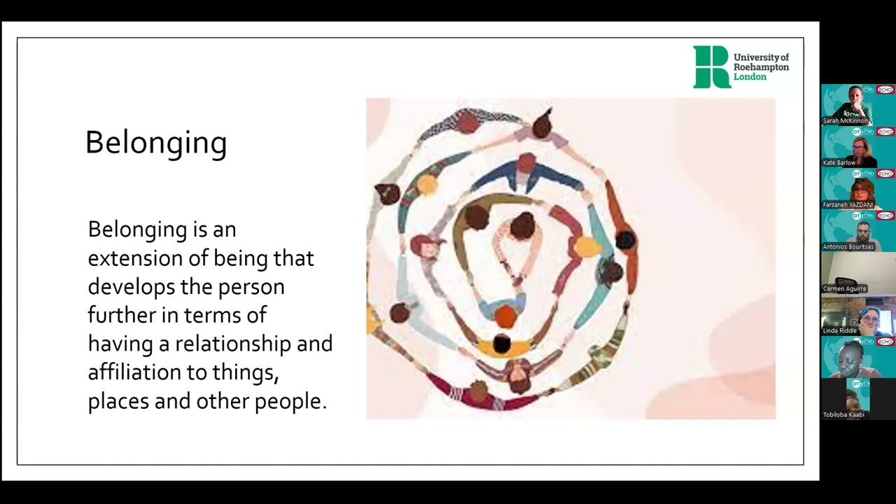 Model of Occupational Wholeness by OT ECHO Mentorship