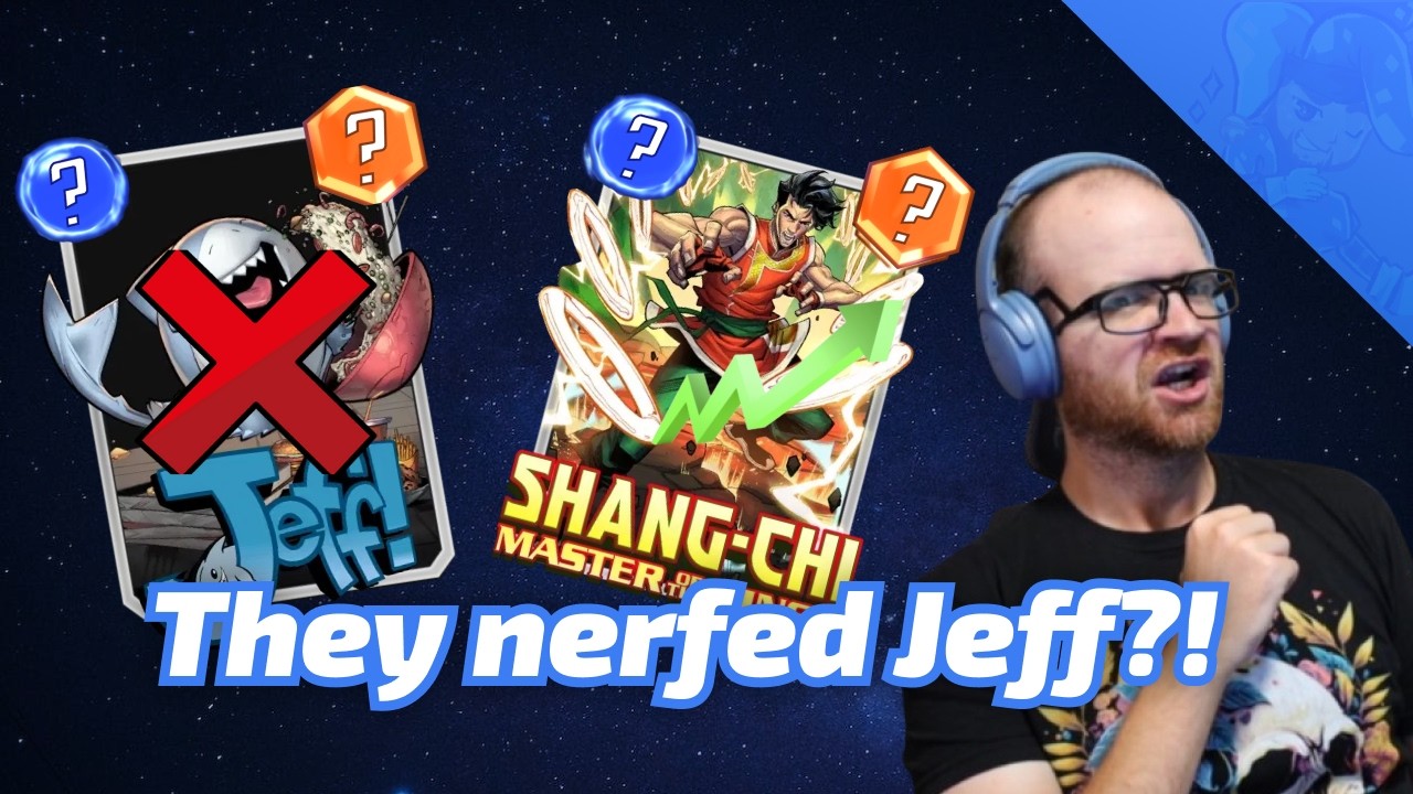 They nerfed JEFF?! Marvel SNAP Card changes Review