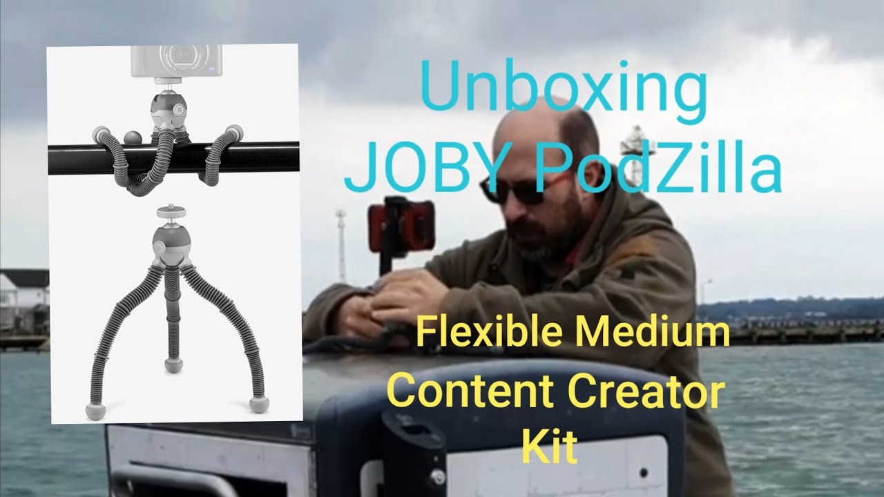 Unboxing the JOBY PodZilla Flexible Medium Content Creator Kit  26th April 2024