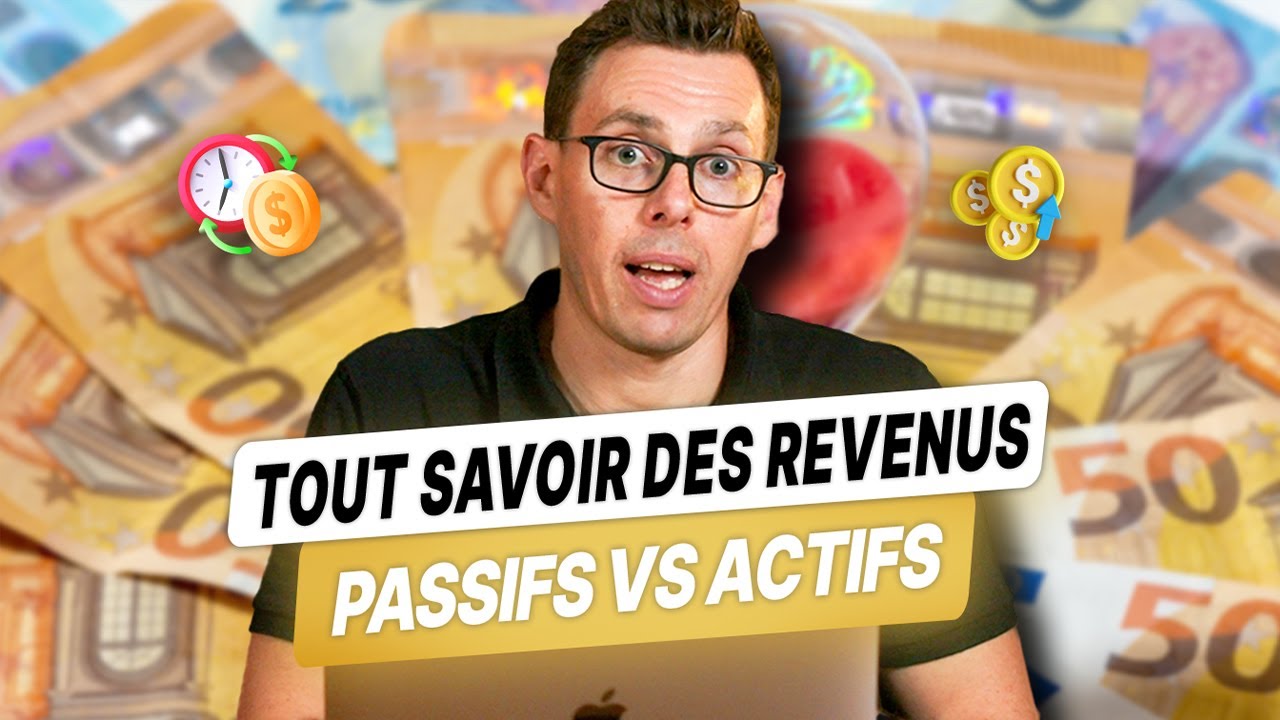 Revenus Passifs vs Revenus Actifs : Comprendre la Diff&eacute;rence