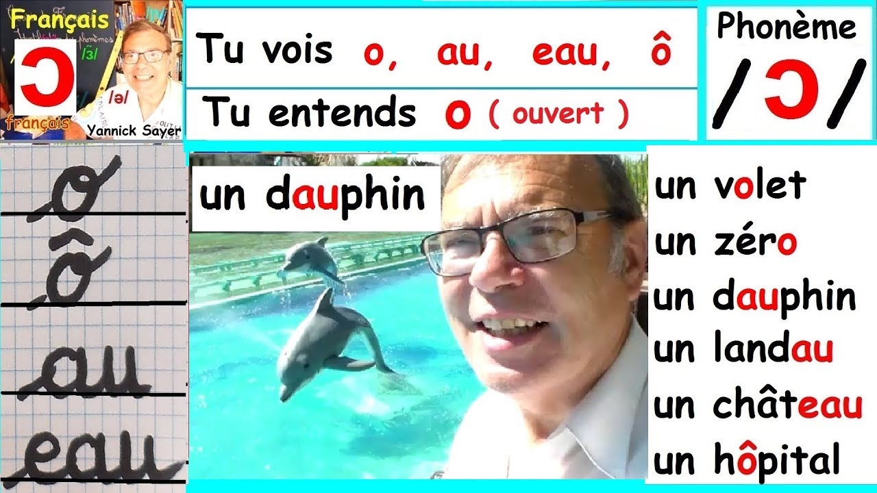 Son phonème /ɔ/ et écriture graphème (o ouvert) : Français cp ce1 # 8