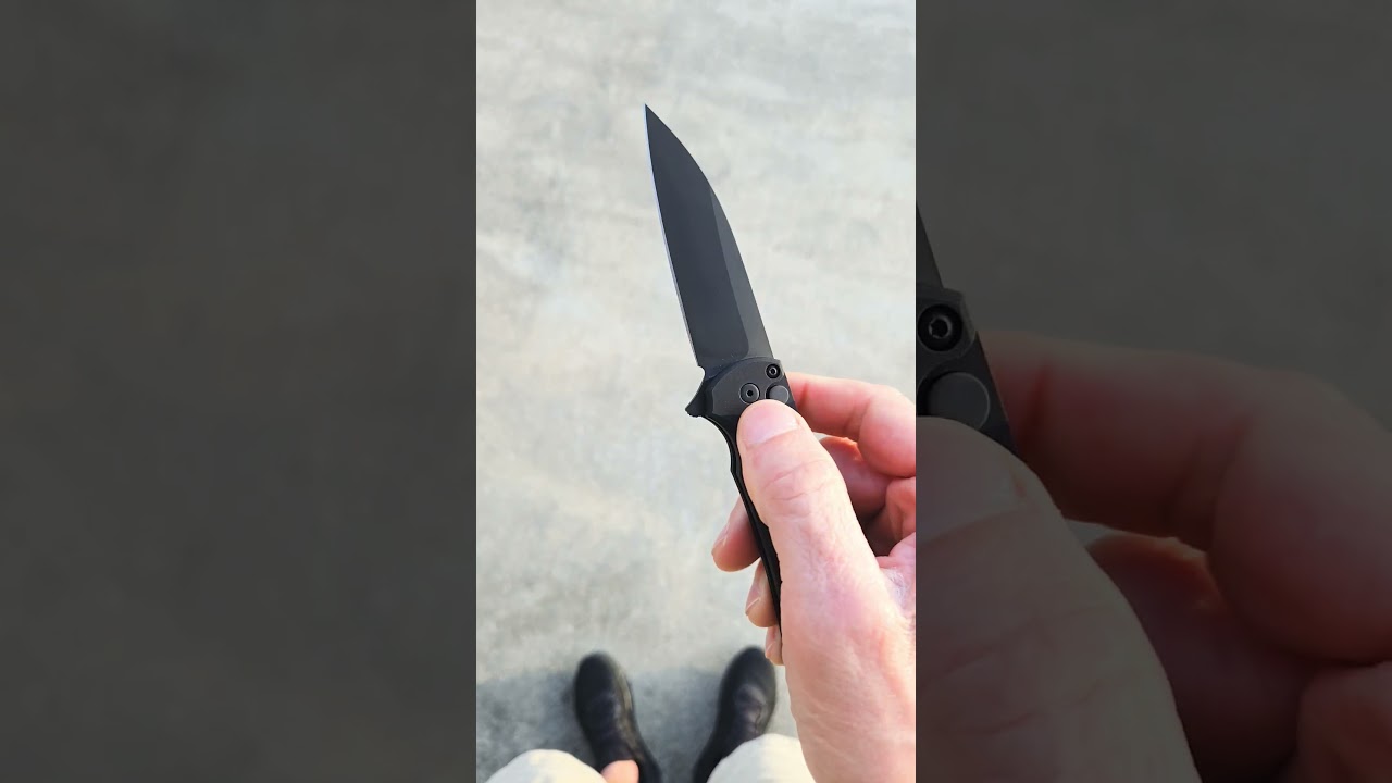 Protech malibu wharncliffe all black
