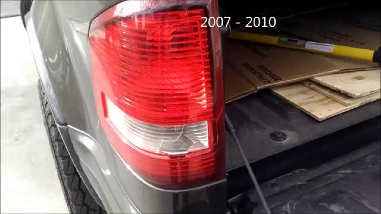 2007-2010 Ford Explorer SportTrac Taillight Replacement