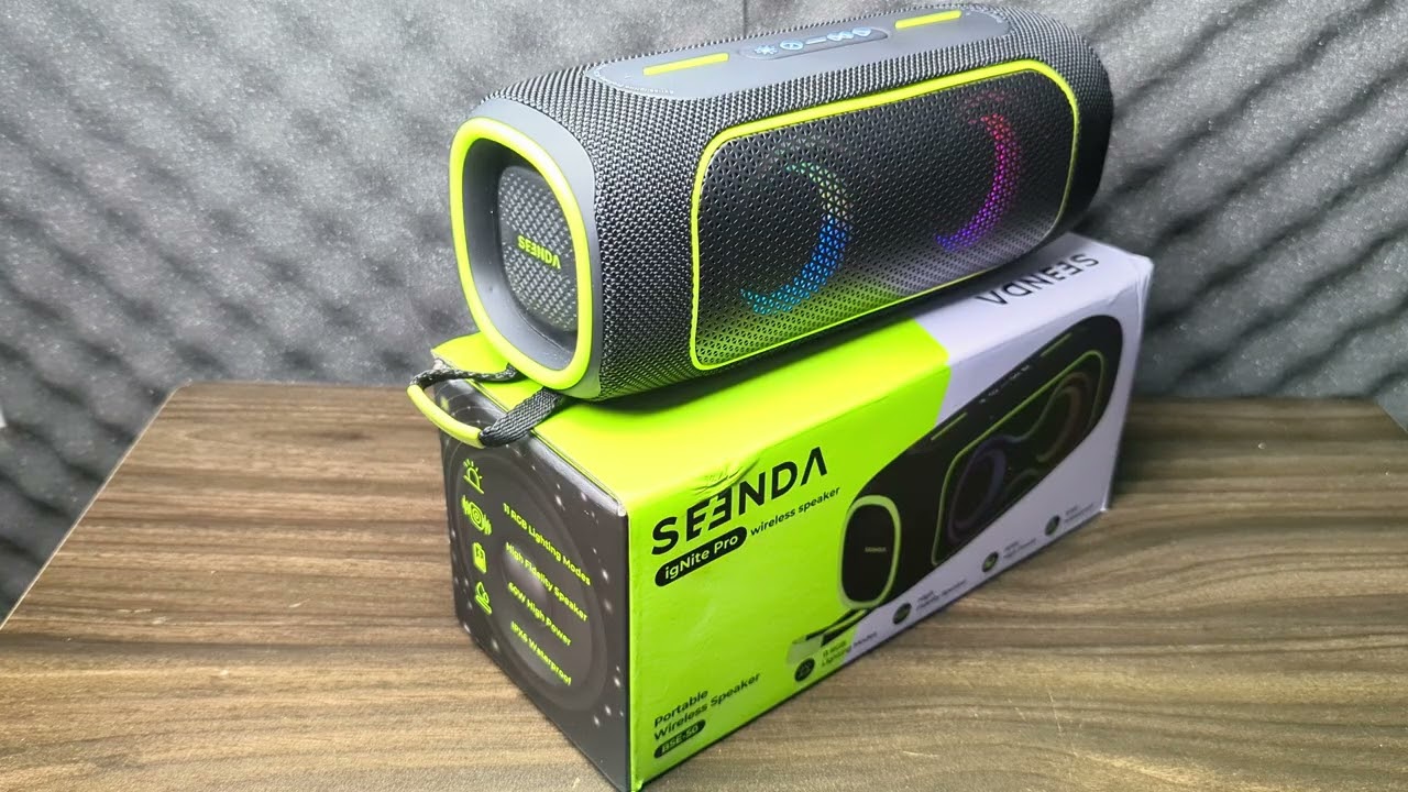 Test bass speaker bluetooth seenda ignite pro #bass #bassboosted 