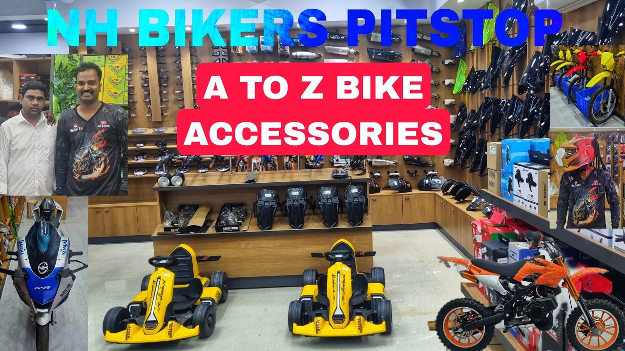 TAMILNADU BIGGEST BIKE ACCESSORIES FACTORY & SHOP TOUR | NH BIKERS PITSTOP | Chennai | ARK Diaries