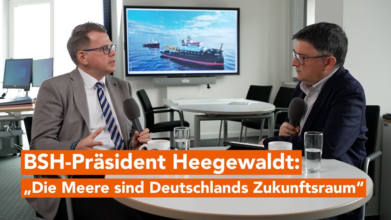 Hamburg und Rostock – zwei Standorte, eine maritime Mission: Interview mit BSH-Präsident