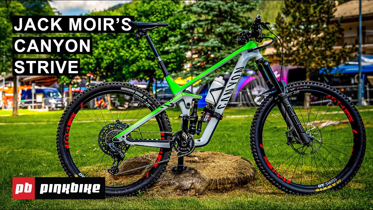 Jack Moir's EWS Winning Canyon Strive | Pro Bike Check