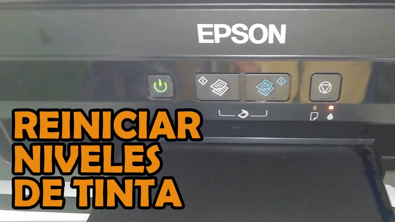 Led de tinta encendido fijo o parpadeando | Solución | Reiniciar nivel de tinta🖨️Impresoras Epson