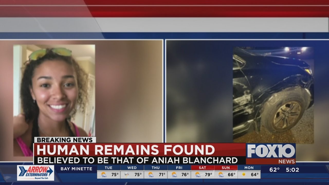 Remains of Aniah Blanchard believed found; 3rd arrest in investigation