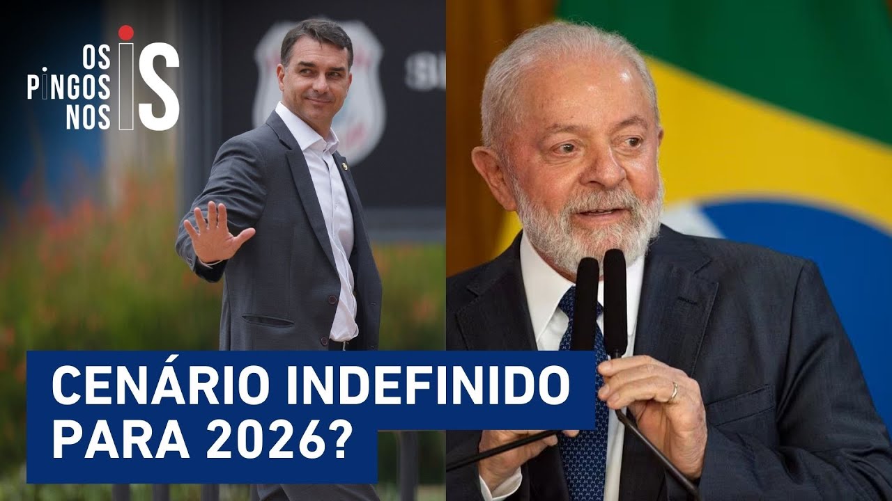 Disputa aberta? Lula abre vantagem sobre Flávio no 1º turno, diz pesquisa