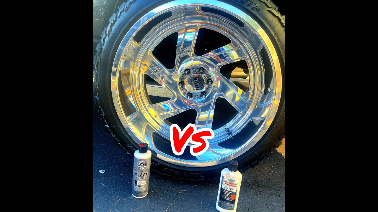 Polishing My Forged Wheels!!!  Chemical Guys | White Diamond Metal Polish | Aluminum Wheels | Versus