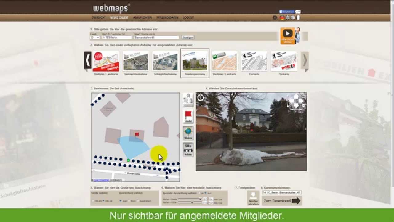Webmaps - Hilfevideo