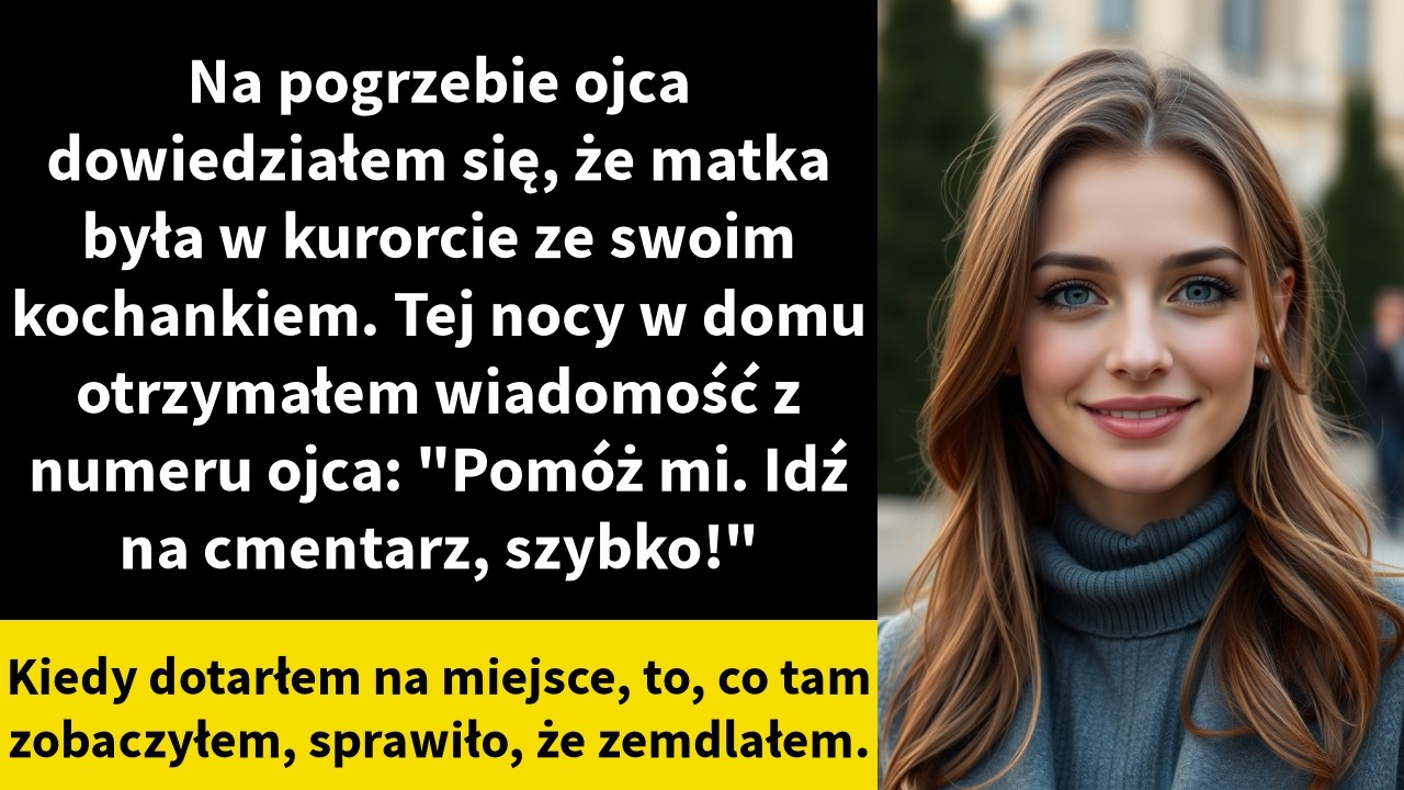 Na pogrzebie ojca dowiedziałem się, że matka była w kurorcie ze swoim kochankiem.