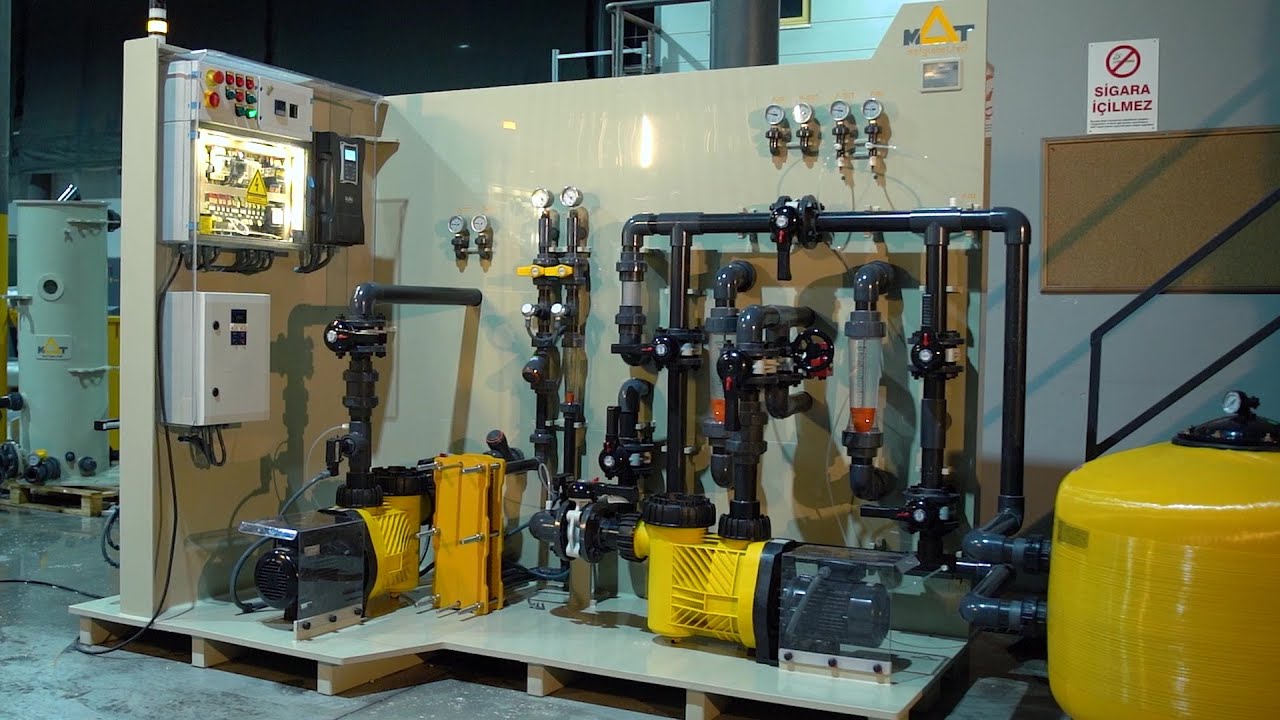 Pressurized Media Filtration Skid System