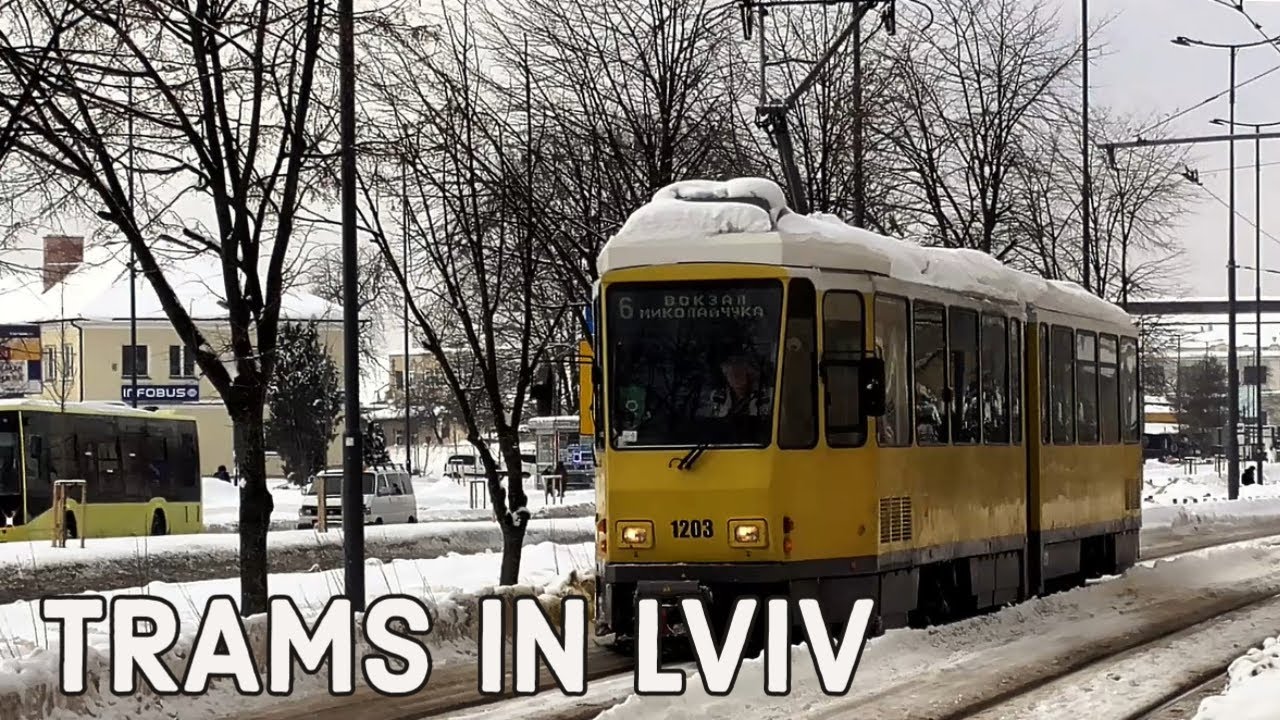 UA | Trams in Lviv  Трамваї у Львові