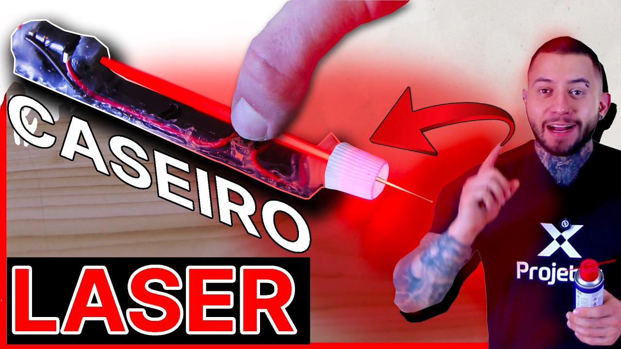 Como Fazer LASER EXTRAMAMENTE PODEROSO 🔥