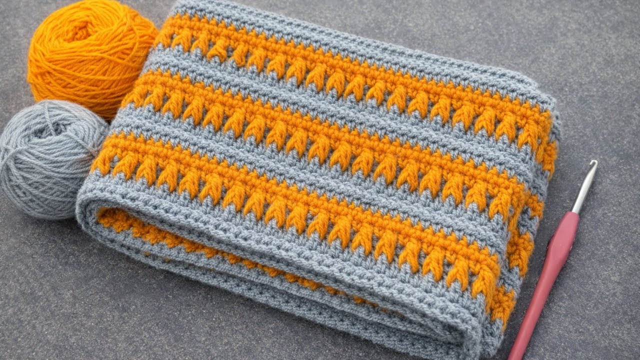 A Blanket in 3 Days😍! You’ve Never Seen Such an Easy and Beautiful Crochet Pattern 💯👌✅