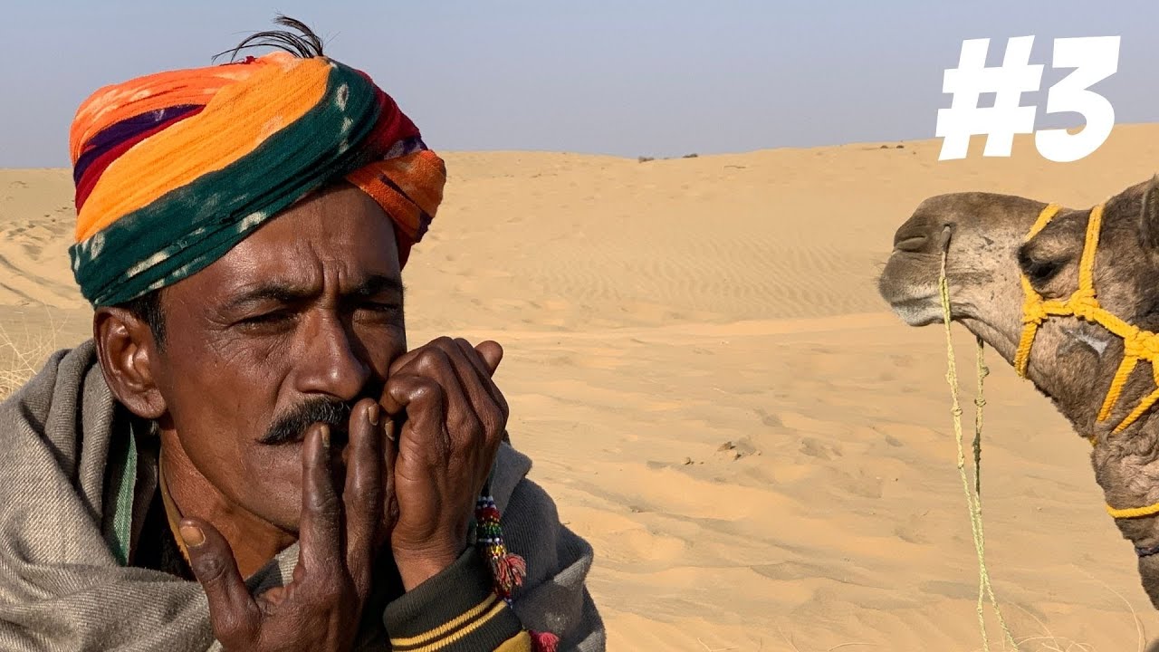 Desert safari and camel rider in Sam Sand Dunes, Jaisalmer | ep. 3