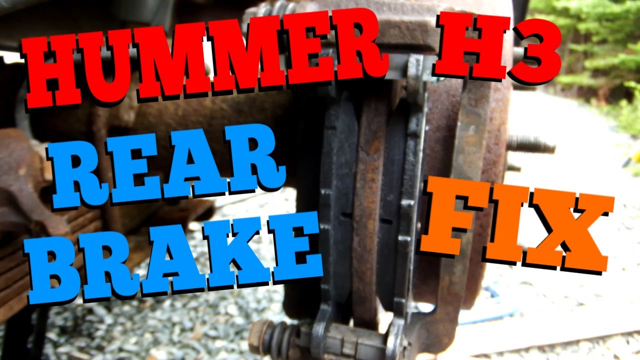 Hummer H3 Rear Brakes Repair