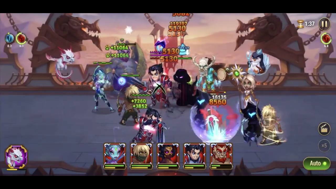 Hero Wars | Elmir's Brawls Best Team 12