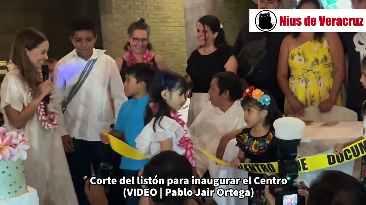 Inauguración del Centro de Documentación del Son Jarocho, con la presencia de Natalia Lafourcade