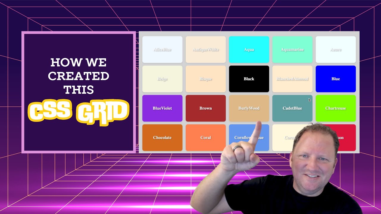 How to Create Beautiful CSS Color Grids | Full Step-by-Step Tutorial
