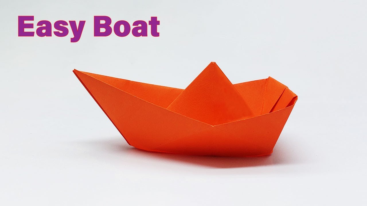 How To Make a Paper Boat - Easy Boat Making Tutorial