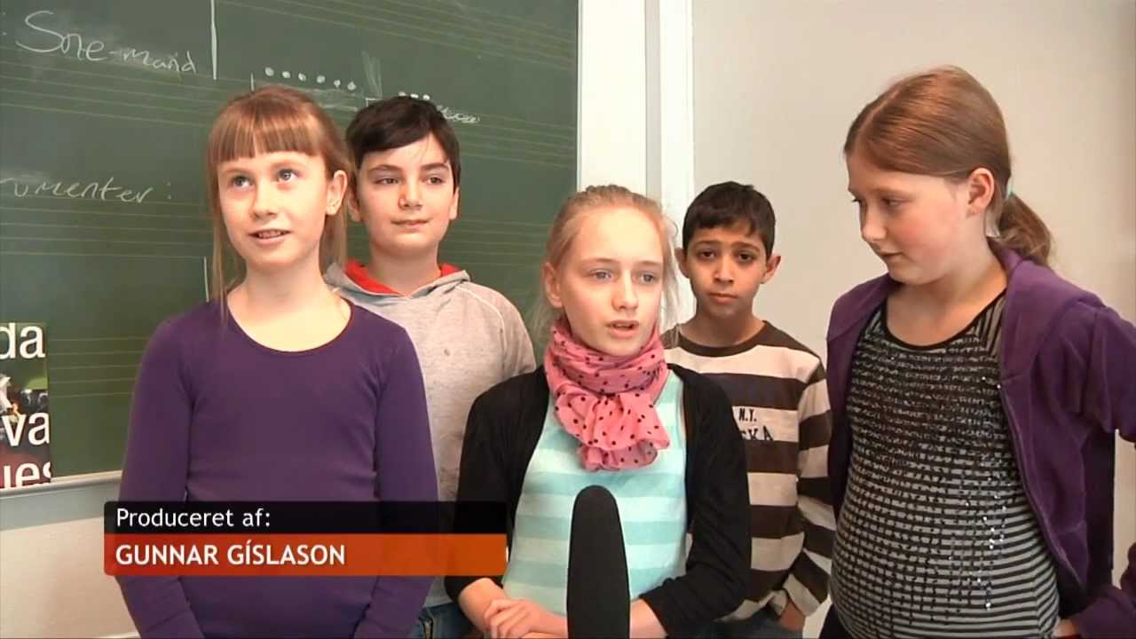 B&oslash;rn komponerer musik - TV-Ish&oslash;j