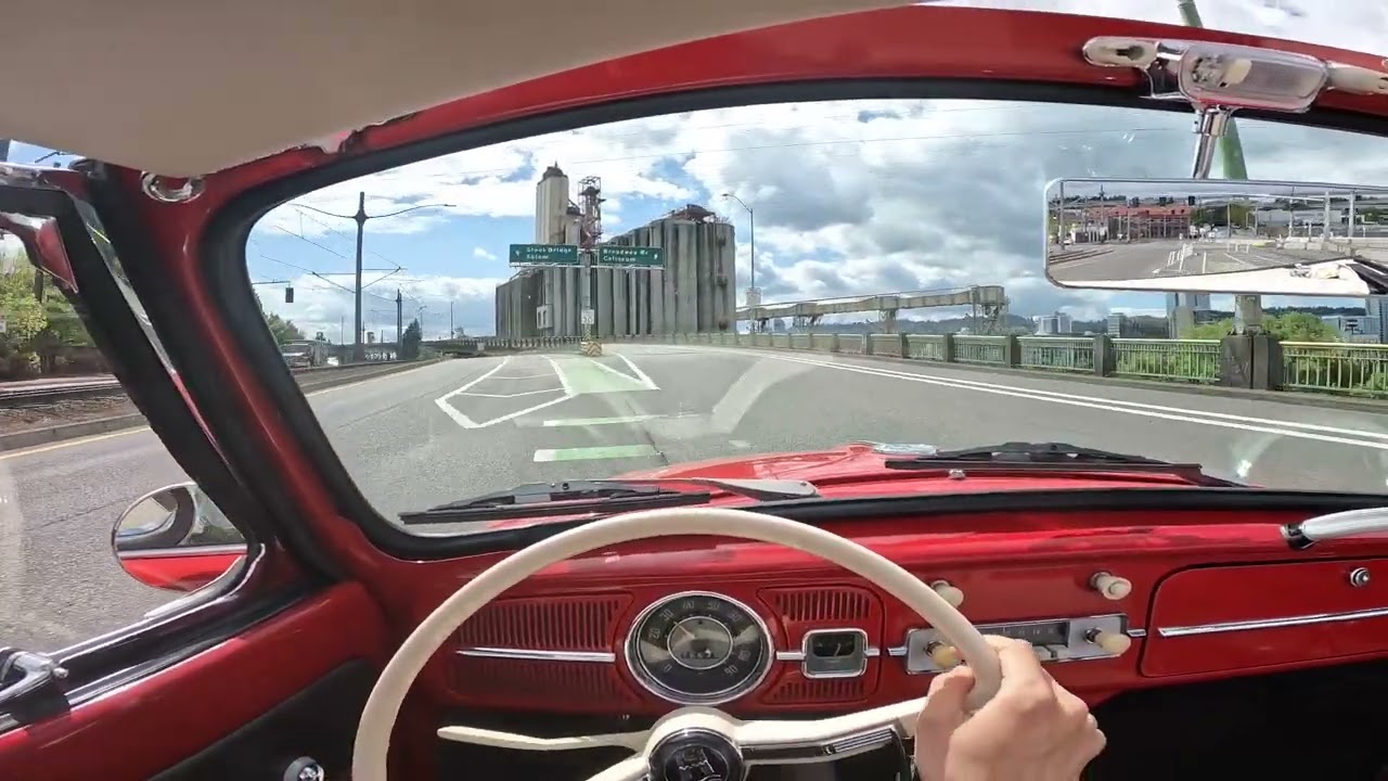 1965 Volkswagen Beetle POV Test Drive