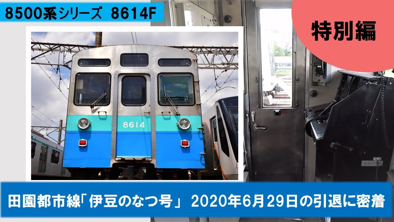 8500系シリーズ　8614F　～伊豆のなつ号引退～