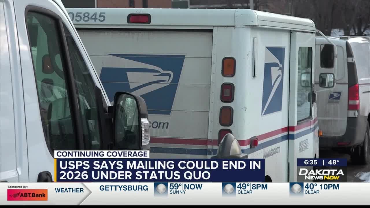 USPS says mailing could end in 2026 under status quo