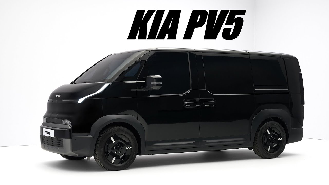 Новый Kia PV5 2026 года &mdash; мини грузовой фургон