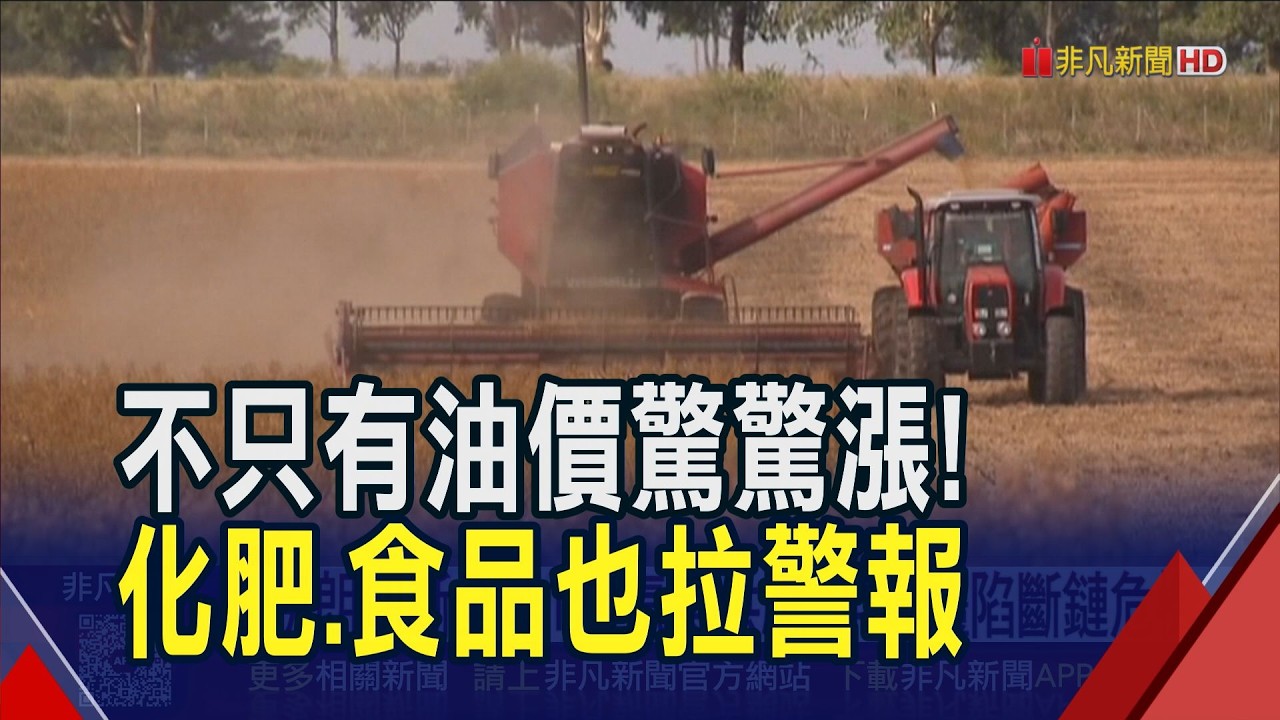 原油飆漲引爆糖市多頭 反彈10%創1個月高點！伊朗斷全球1/4氦氣供應 半導體陷斷鏈危機｜非凡財經新聞｜20260312