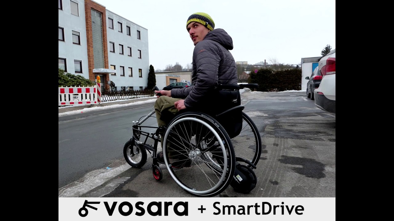 Vosara - Vorsatzrad v3 + SmartDrive by MaxMobility