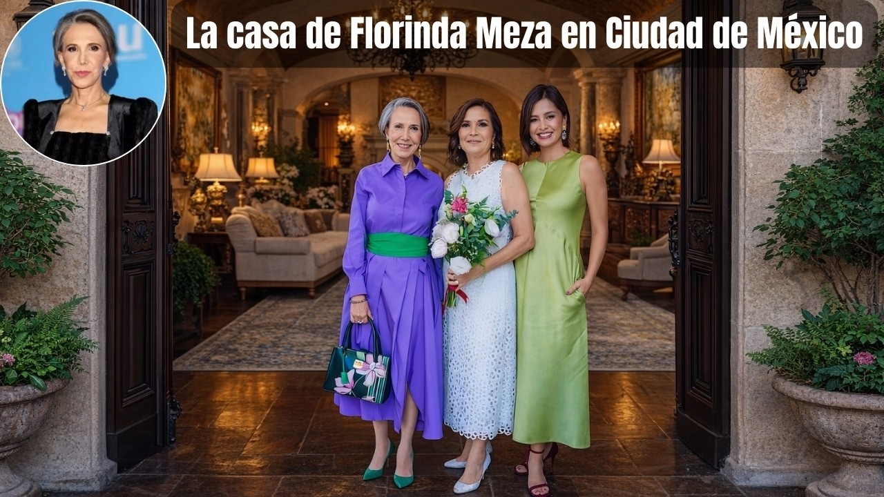 La casa de Florinda Meza en Ciudad de México – Gloria eterna y una vida privada nunca revelada