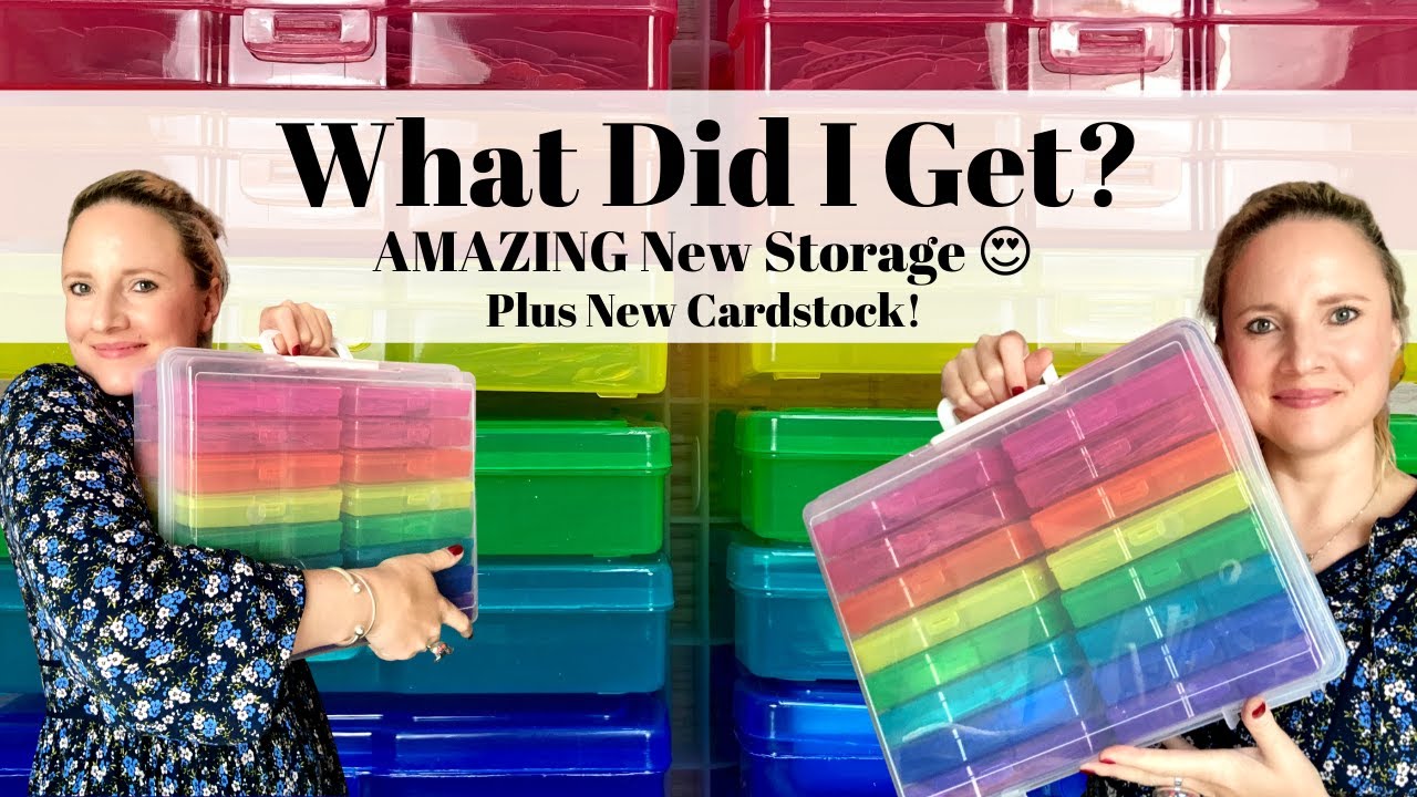 What Did I Get? AMAZING New Storage 😍 Plus Lots of Cardstock!