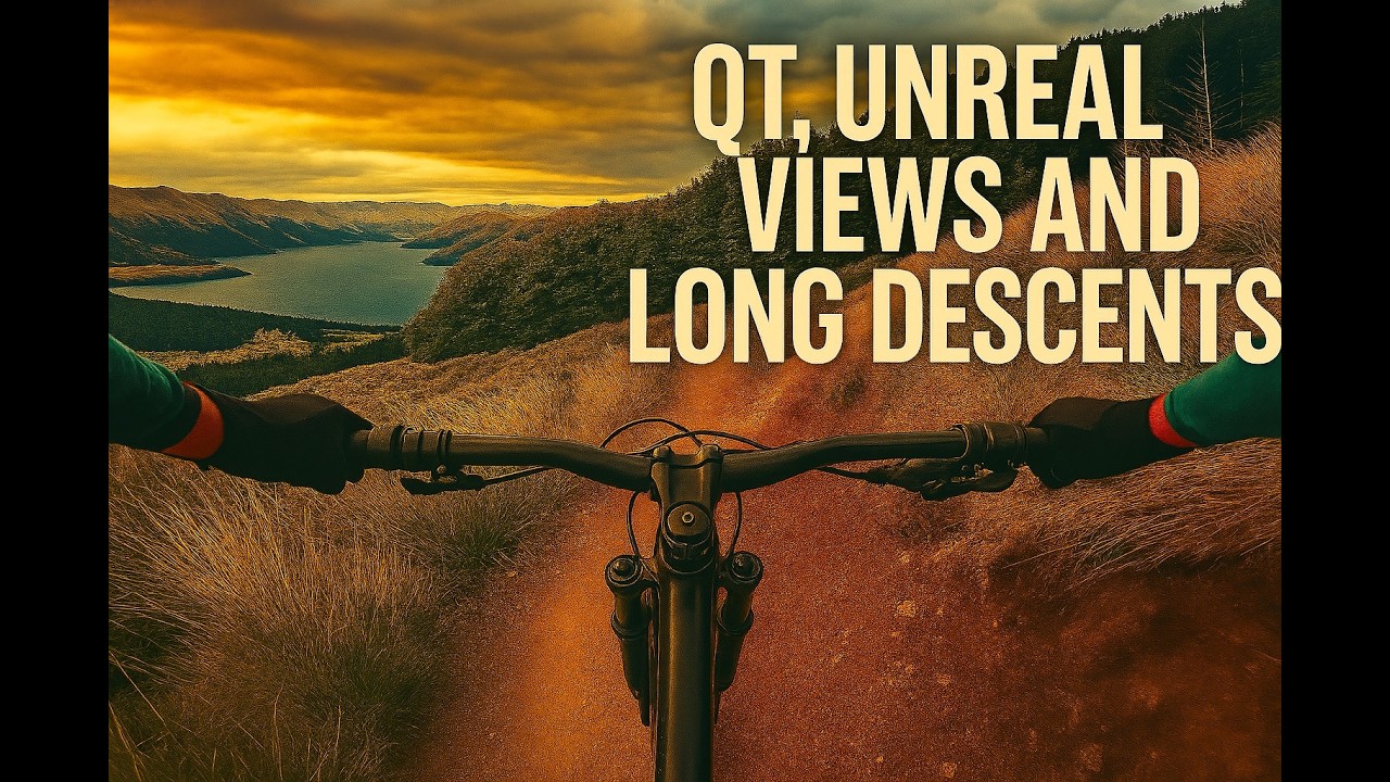 Queenstown Mountain Biking: Unreal Views, Brutal Climb & a Blasting long Descent
