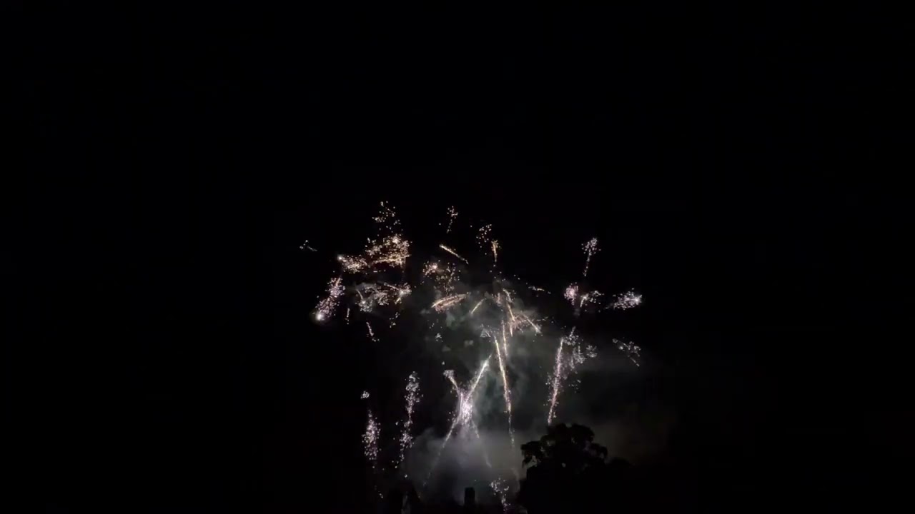 Wedding firework display De Vere Tortworth court