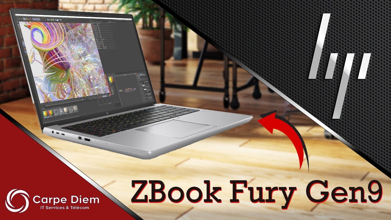 La terrible station de travail mobile HP ZBook Fury Gen9