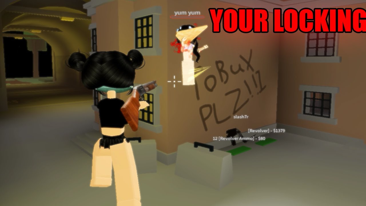 humbling female tryhards in da hood as a locker