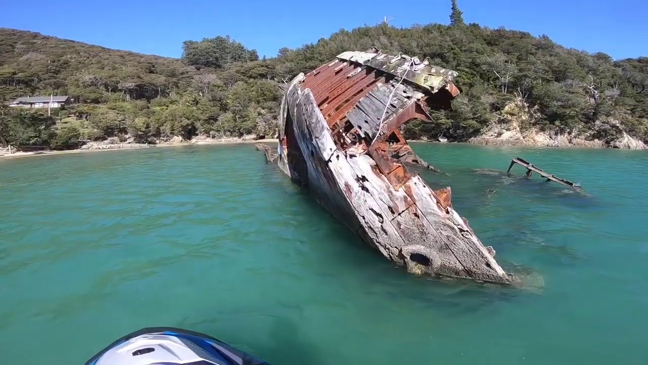 Havelock Marlborough Sound NZ Amokura Shipwreck