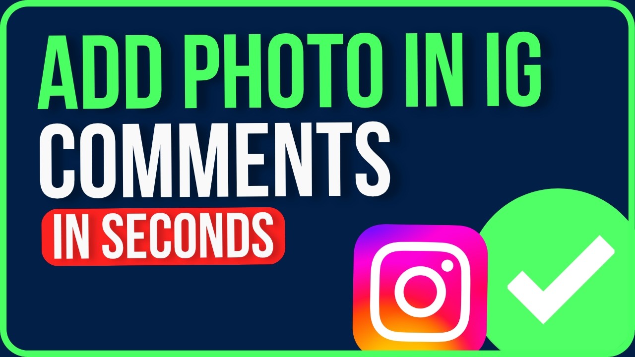 HOW TO ADD PHOTO IN INSTAGRAM COMMENTS 2026 | How to Add Picture in Comment Instagram