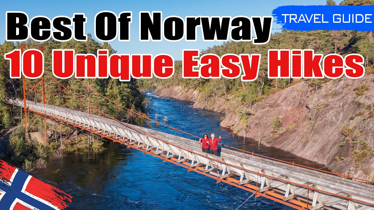 10 Unique and EASY Hikes in Norway - Travel Guide, 4k