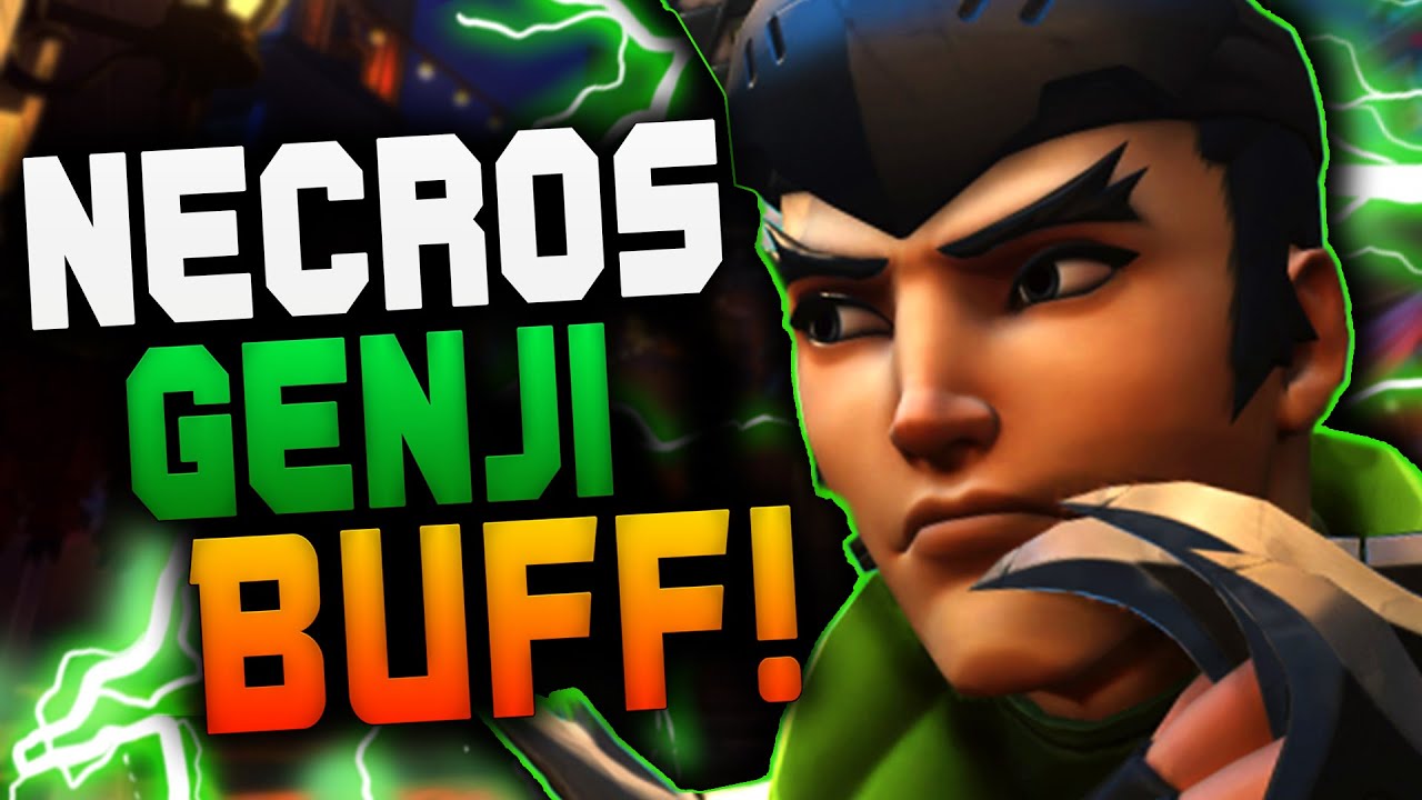 Necros Reacts To The Biggest Genji Buff - and first test! [ OVERWATCH SEASON 22 TOP 500 ]